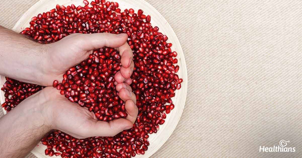 The pomegranate peel and how to use it for health benefits