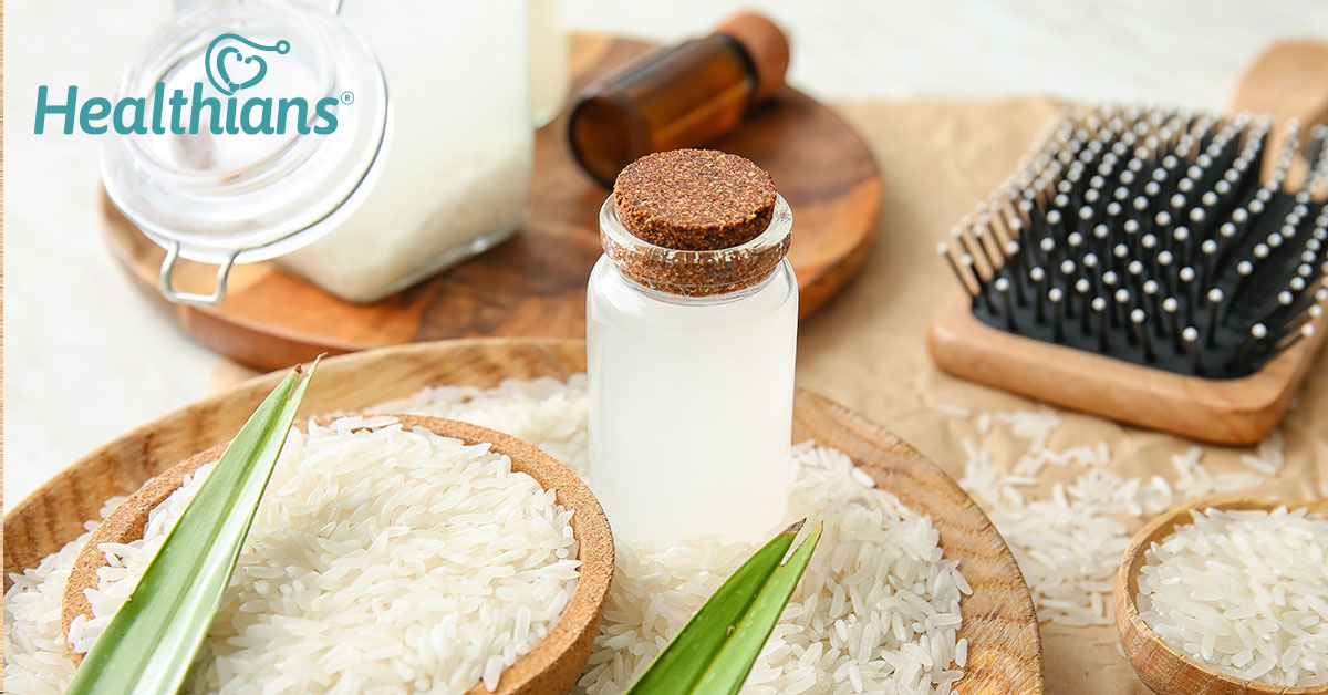 Amazing Benefits of rice water for skin & hair