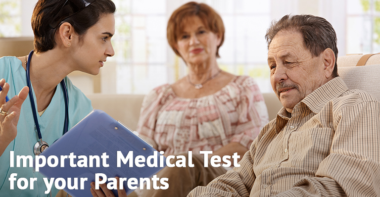 Most important health tests for our parents