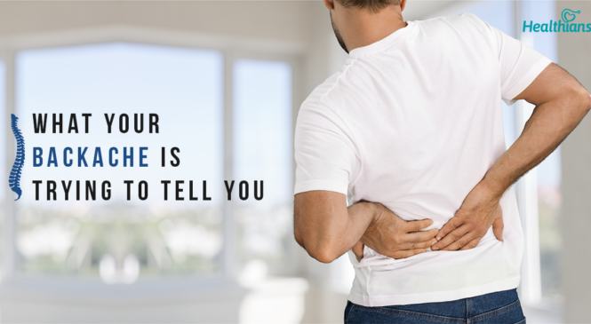 Things Your Backache Is Trying To Tell You