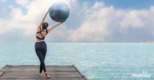 Exercise balls are the new way to workout