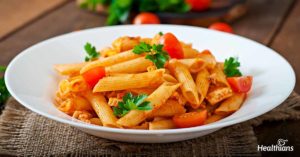 Tomatoes and pasta food combination - Healthians