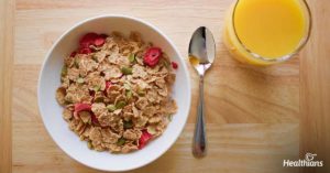 Cereals and juice food combination - Healthians